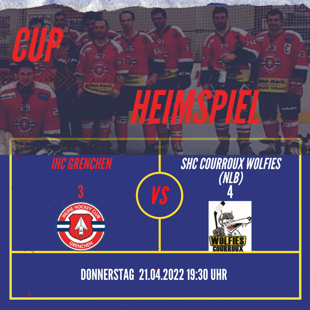 CUP 1/16 Final: IHC Grenchen vs. SHC Courroux