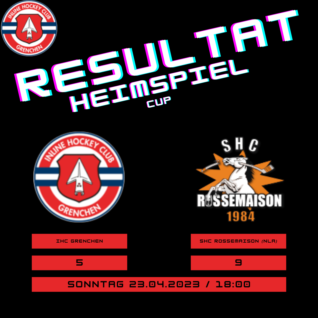 CUP 1/16 Final: IHC Grenchen vs. SHC Rossemaison